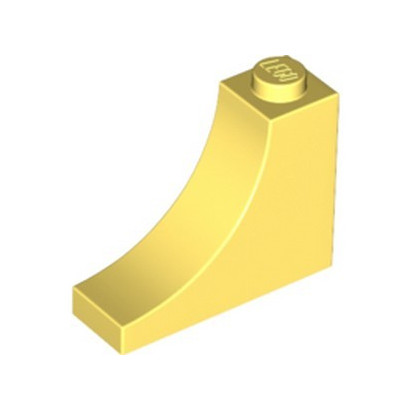 LEGO 6222980 1/2 ARCH INV. 1x3x2 - COOL YELLOW