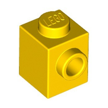 LEGO 4624985 BRICK 1X1 W. 1 KNOB - YELLOW
