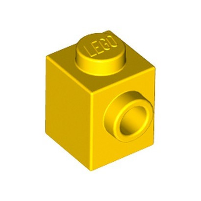 LEGO 4624985 BRICK 1X1 W. 1 KNOB - JAUNE