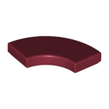 LEGO 6172632 PLATE LISSE 2X2 1/4 ROND - NEW DARK RED
