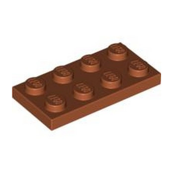 LEGO 4535928 PLATE 2X4 - DARK ORANGE