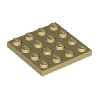LEGO 4243824 PLATE 4X4 - TAN
