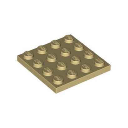 LEGO 4243824 PLATE 4X4 - BEIGE
