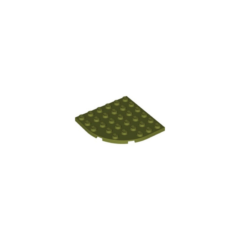 LEGO 6218088 PLATE 6X6 - OLIVE GREEN