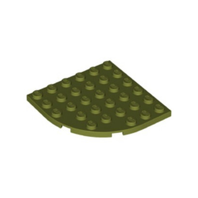 LEGO 6218088 PLATE 6X6 - OLIVE GREEN