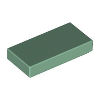 LEGO 4616578 PLATE LISSE 1X2 - SAND GREEN