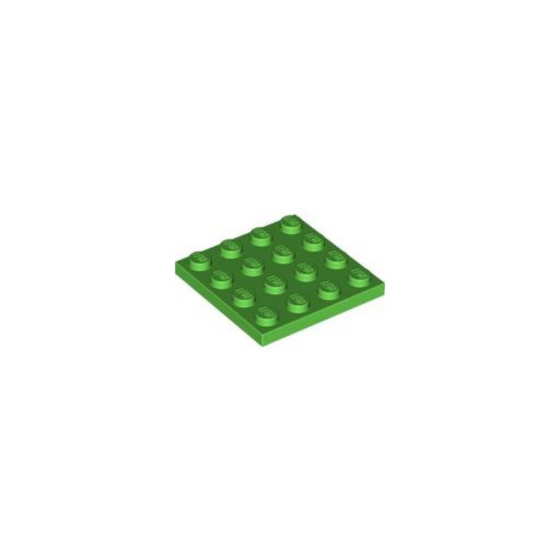 LEGO 4617799 PLATE 4X4 - BRIGHT GREEN