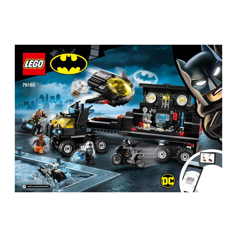 Instruction Lego DC Comics - Batman™ - 76160