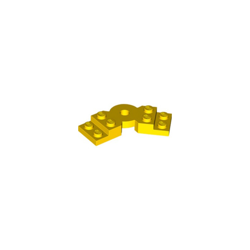 LEGO 6381825 PLATE, ROTATED, 45 DEG. - JAUNE