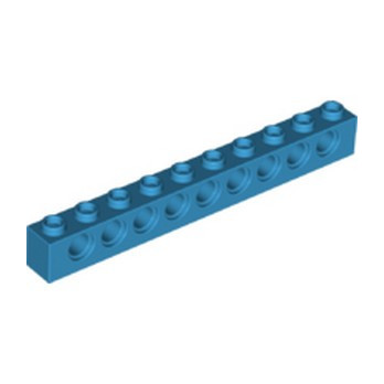 LEGO 6197913 TECHNIC BRICK 1X10 Ø4.9 - DARK AZUR