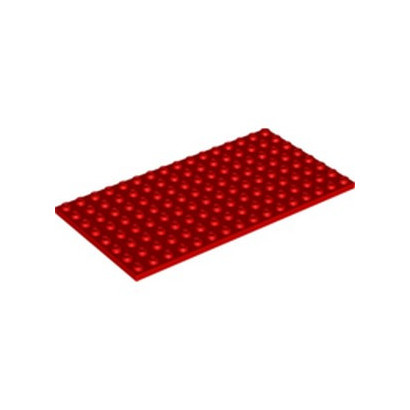 LEGO 6013675 PLATE 8X16 - ROUGE
