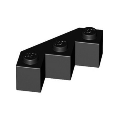 LEGO 6394879 FACET BRICK 3X3X1 - BLACK