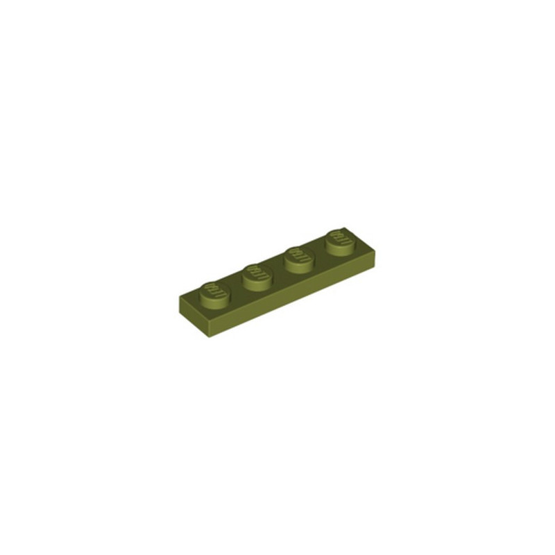LEGO 6186030 PLATE 1X4 - OLIVE GREEN