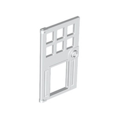 LEGO 6369367 DOOR FOR FRAME 1X4X6 - WHITE