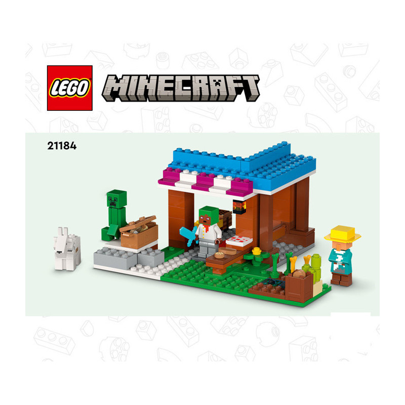 Instruction Lego Minecraft 21184