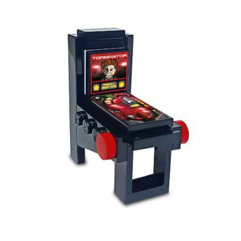 Moc Briquestore - Flipper Terminator - Realizzato e stampato in Lego® Brick