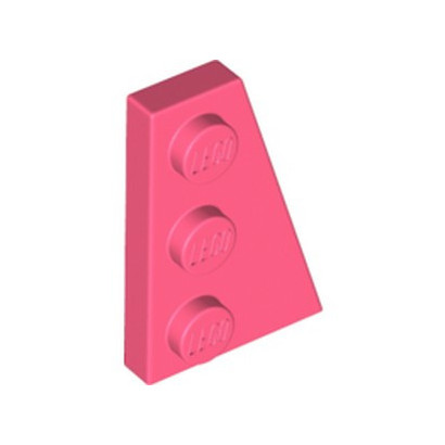 LEGO 6395569 PLATE 2X3 ANGLE DROIT - CORAL