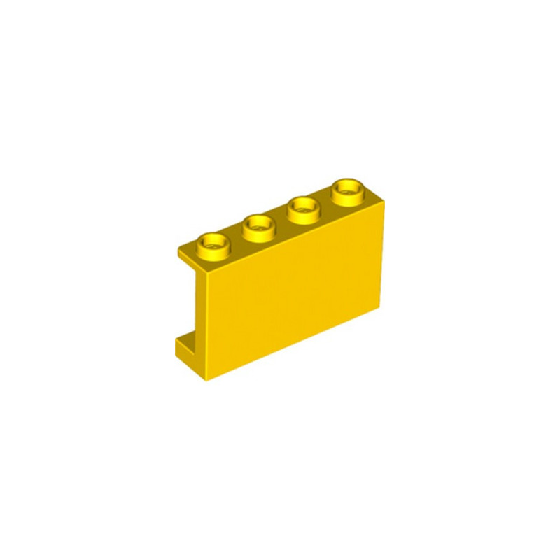 LEGO 6299765 CLOISON 1X4X2 - JAUNE