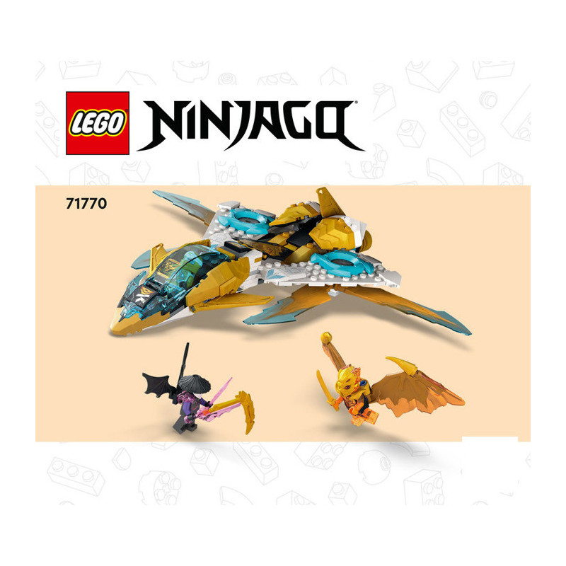 Notice / Instruction Lego® Ninjago Crystalized - 71770