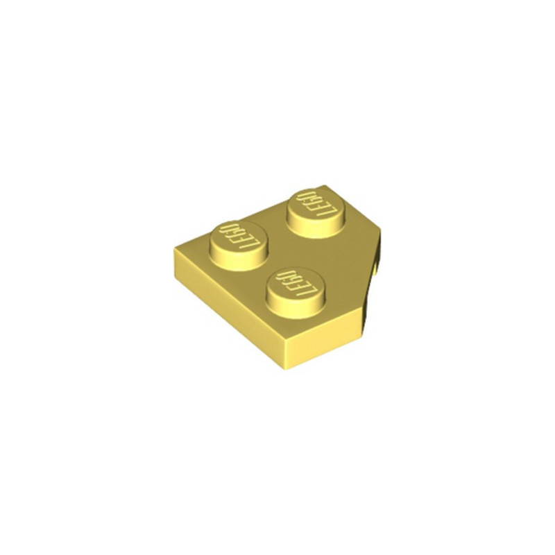 LEGO 6298528 PLATE 2X2, CORNER, 45 DEG. - COOL YELLOW