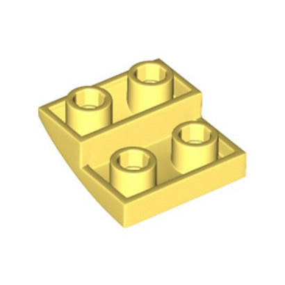 LEGO 6296511 BRIQUE 2X2X2/3, INVERTED BOW - COOL YELLOW