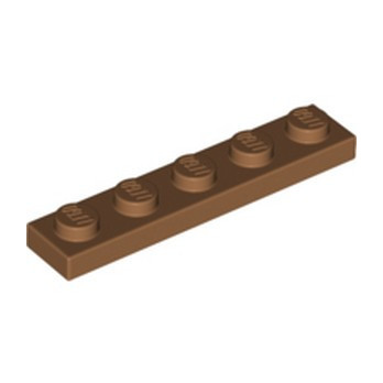 LEGO 6343854 PLATE 1X5 - MEDIUM NOUGAT