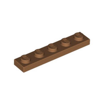 LEGO 6343854 PLATE 1X5 - MEDIUM NOUGAT