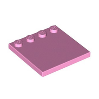 LEGO 6393923 PLATE 4X4 W. 4 KNOBS - ROSE CLAIR
