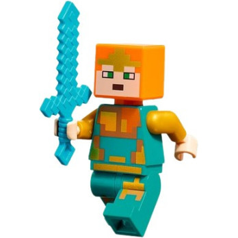 Minifigure LEGO® Minecraft - Royal Warrior