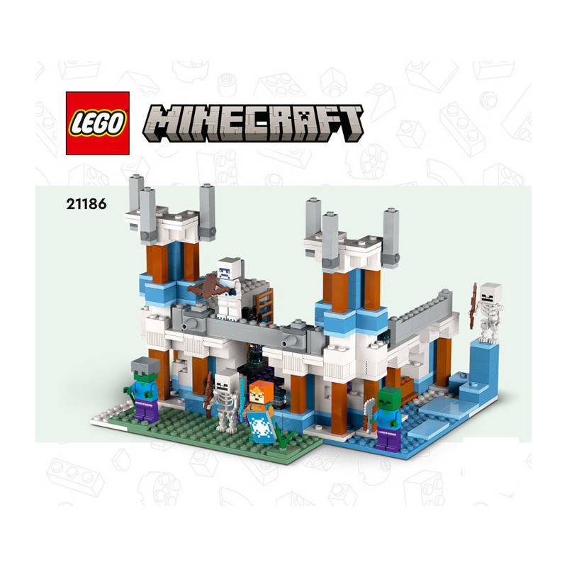 Instruction Lego Minecraft 21186