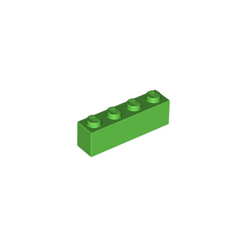 LEGO 6310856 BRIQUE 1X4 - BRIGHT GREEN