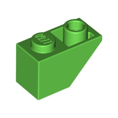 LEGO 6399739 ROOF TILE 1X2 INV. - BRIGHT GREEN
