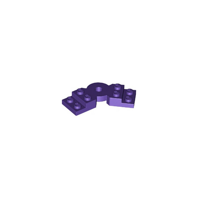 LEGO 6390297 PLATE, ROTATED, 45 DEG. - MEDIUM LILAC