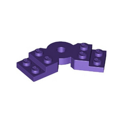 LEGO 6390297 PLATE, ROTATED, 45 DEG. - MEDIUM LILAC