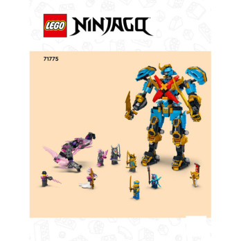 Instruction Lego® Ninjago Crystalized - 71775