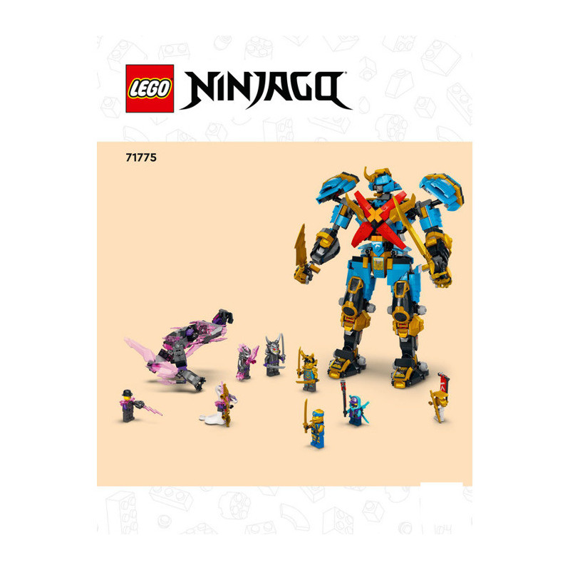 Notice / Instruction Lego® Ninjago Crystalized - 71775