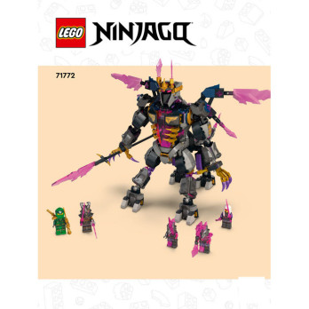Instruction Lego® Ninjago Crystalized - 71772