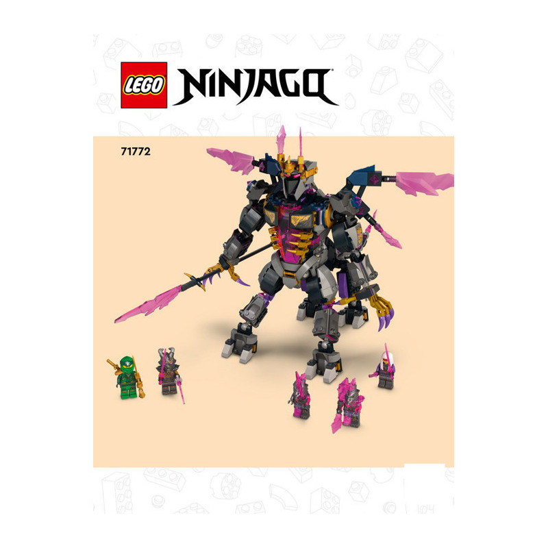 Instruction Lego® Ninjago Crystalized - 71772