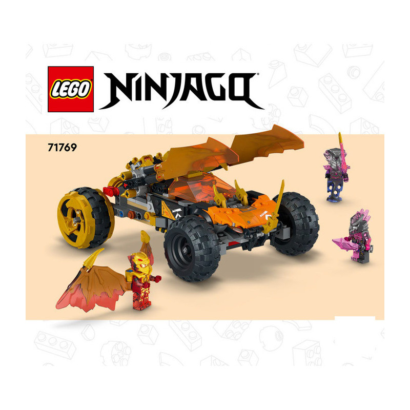 Notice / Instruction Lego® Ninjago Crystalized - 71769
