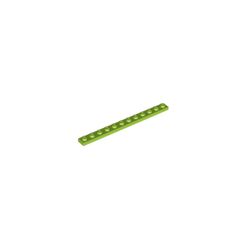 LEGO 6392869 PLATE 1X12 - BRIGHT YELLOWISH GREEN