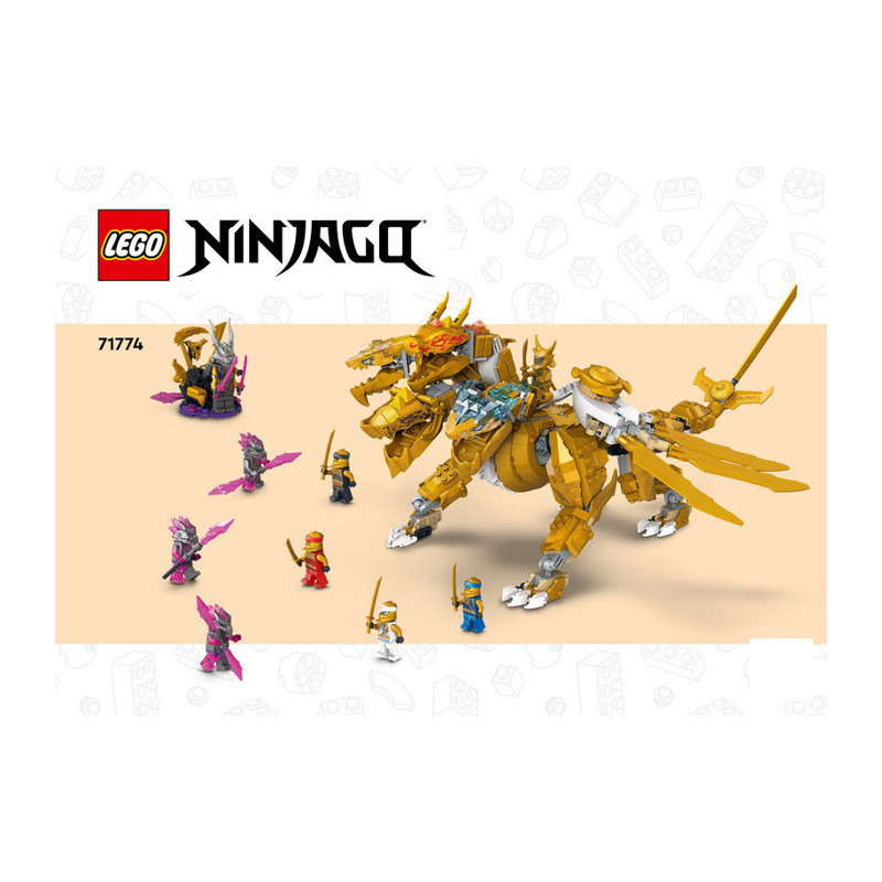 Notice / Instruction Lego® Ninjago Crystalized - 71774