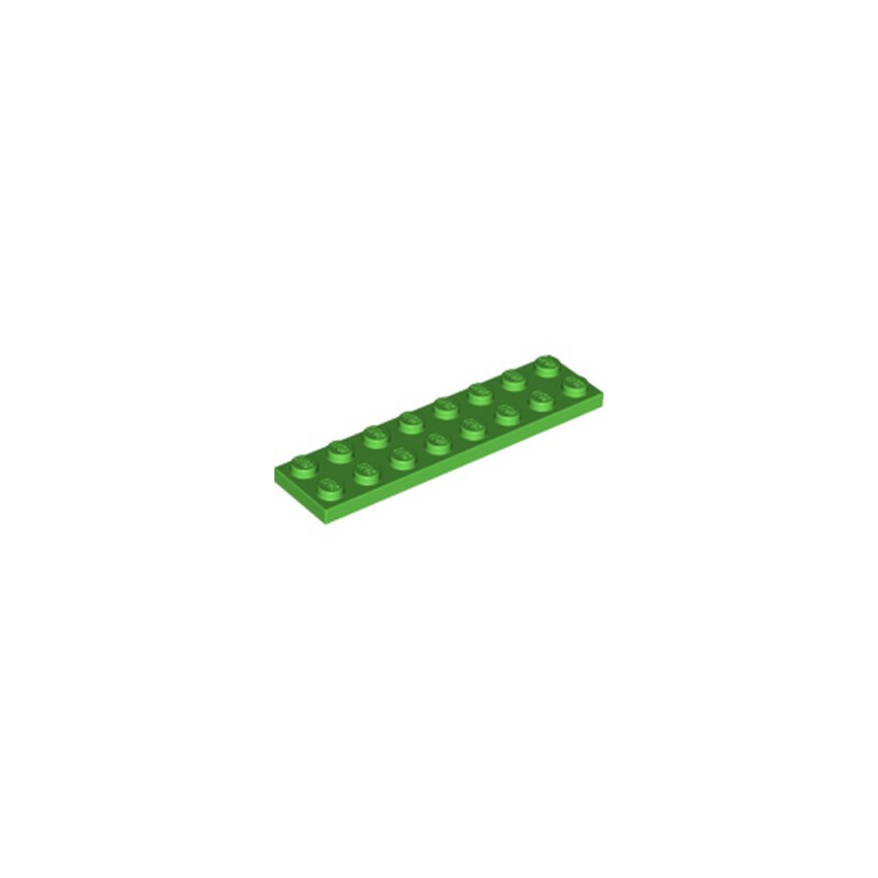 LEGO 6399478 PLATE 2X8 - BRIGHT GREEN
