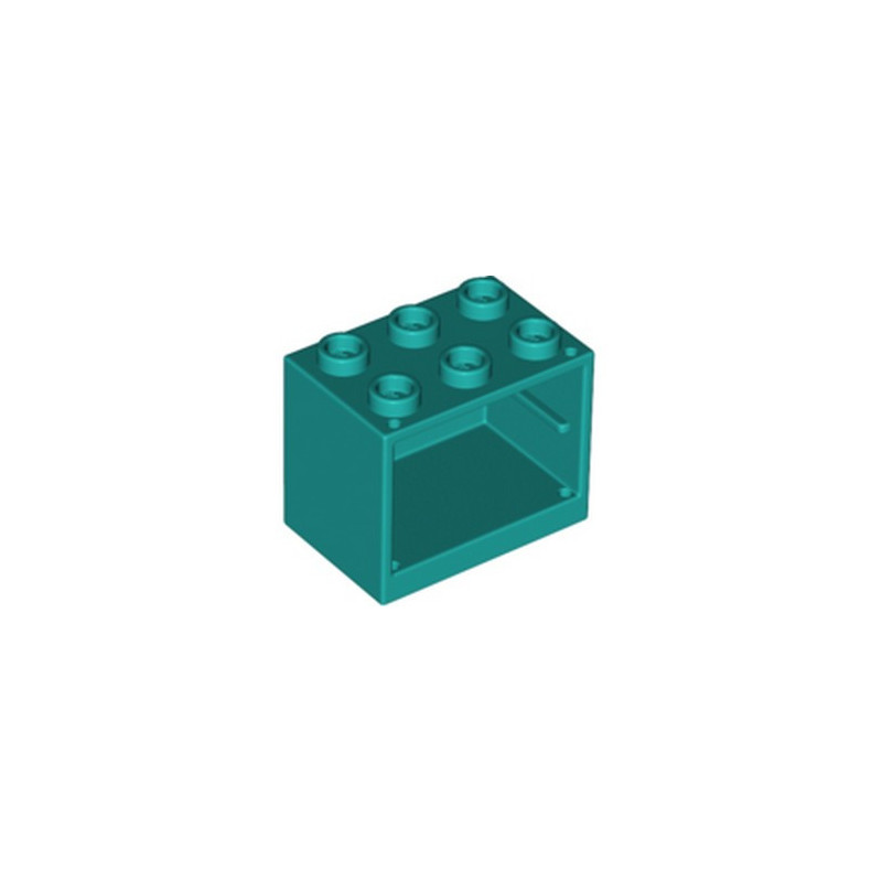 LEGO 6405560 CUPBOARD  2X3X2 - BRIGHT BLUEGREEN