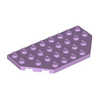 LEGO 6405557 PLATE 4X8 ANGLE 45 DEG - LAVENDER