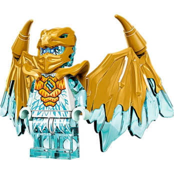 Minifigure Lego® Ninjago Crystalized - Zane (Golden Dragon)