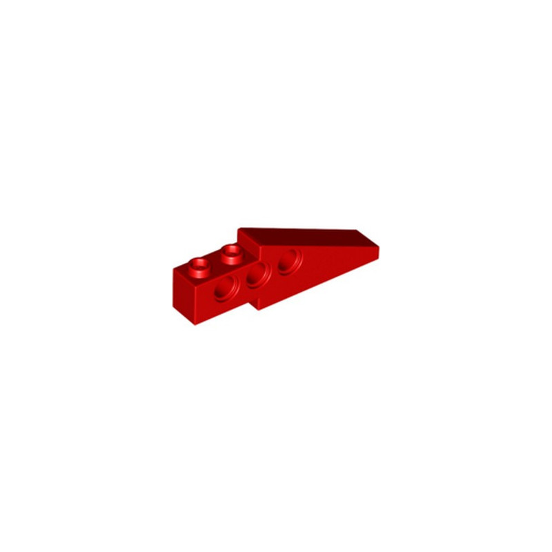 LEGO 6167025 WING 1X6X1 2/3, W/ 4.85 HOLE - RED