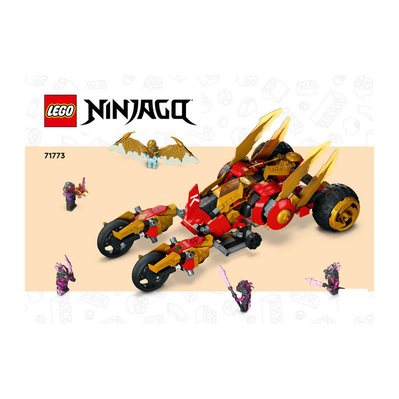 Notice / Instruction Lego® Ninjago Crystalized - 71773