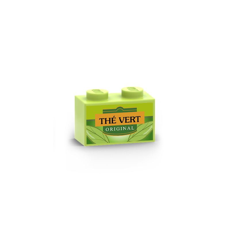 Scatola di Tè stampata su Lego® Brick 1X2