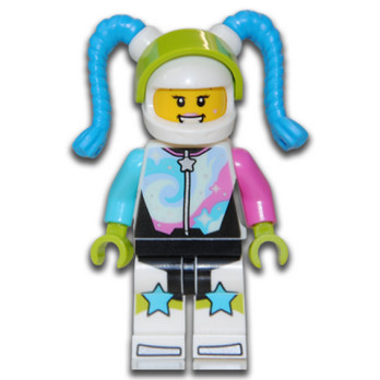 Figurine Lego® City - Poppy Starr - Stuntz Driver - Pilote
