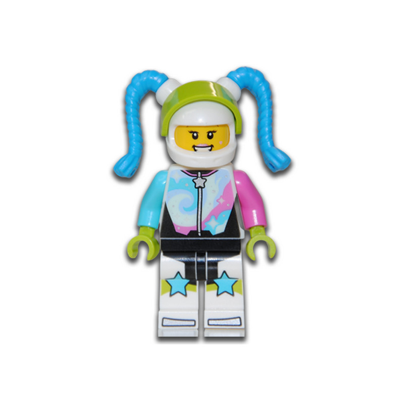 Minifigure Lego® City Pilot - Poppy Starr - Stuntz Driver
